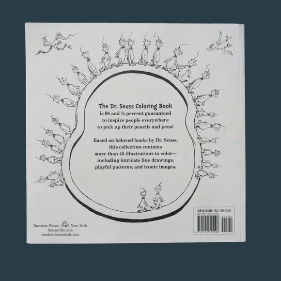 2 for $20 The Dr. Seuss Coloring Book 2016 - Picture 2 of 2